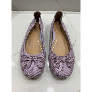 Vionic Lilac Snake Print Flats